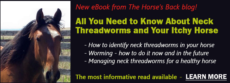The Disturbing Truth About Neck Threadworms And Your Itchy Horse The Horse S Back